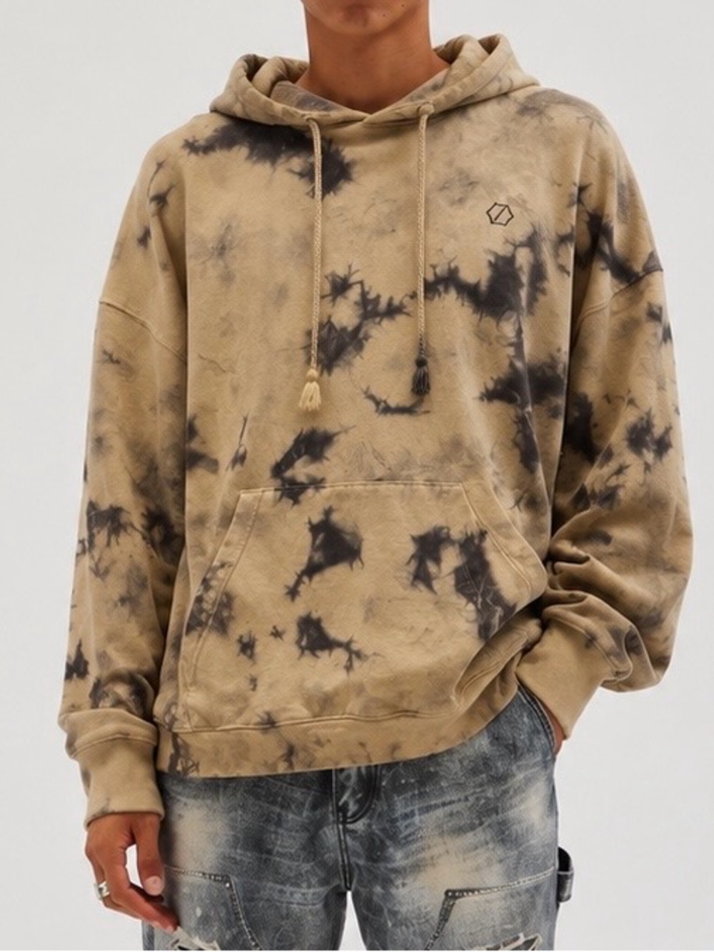 Urban Outfitters Standard Cloth Tie-Dye Pullover Hoodie Size XL